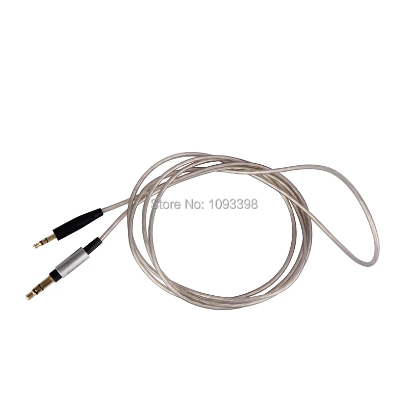 Top Quality Upgrade Replacement silver Audio Cable Wire For Bose On Ear SoundTrue OE2 AE2 AE2i headphones headset