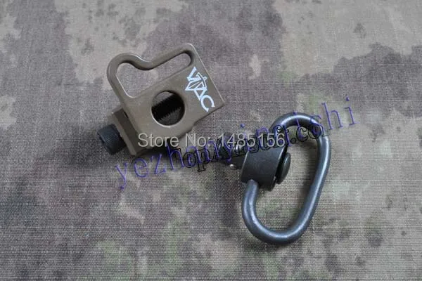 VAC стиль QD Quick release push stud sling шарнирное крепление подходит 20 мм ris ras rail BK/DE