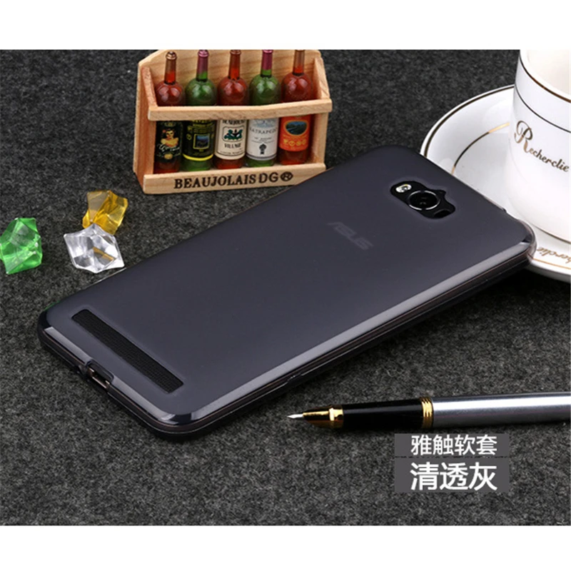 

New original Ultra Thin Luxury TPU Silicone case For Asus Zenfone Max 5.5" zc550kl coque back cover soft for zenfone Max fundas