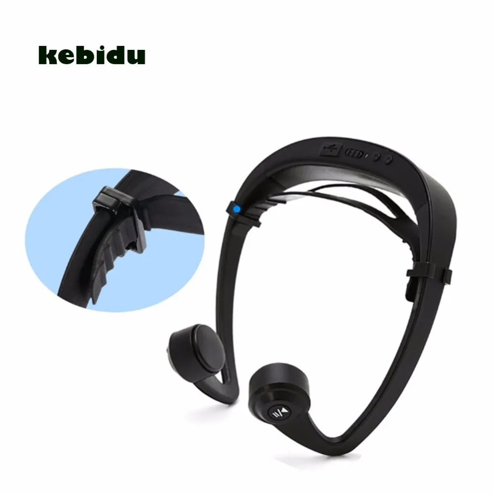kebidu Bone Conduction Technology Bluetooth 4.2 wireless Headphone With
