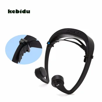 

kebidu Bone Conduction Technology Bluetooth 4.2 wireless Headphone With Mic Sports Headset Adjustable For Smart Phone Device