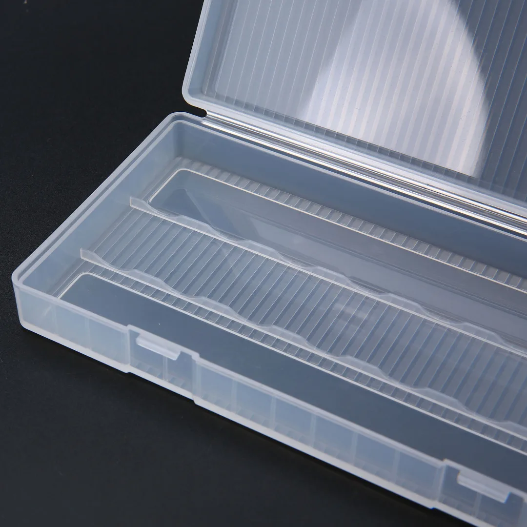 For 8x 18650 Batteries 1pc 18650 Portable Battery Case Holder Durable Hard PP Battery Storage Box With Hook Mayitr