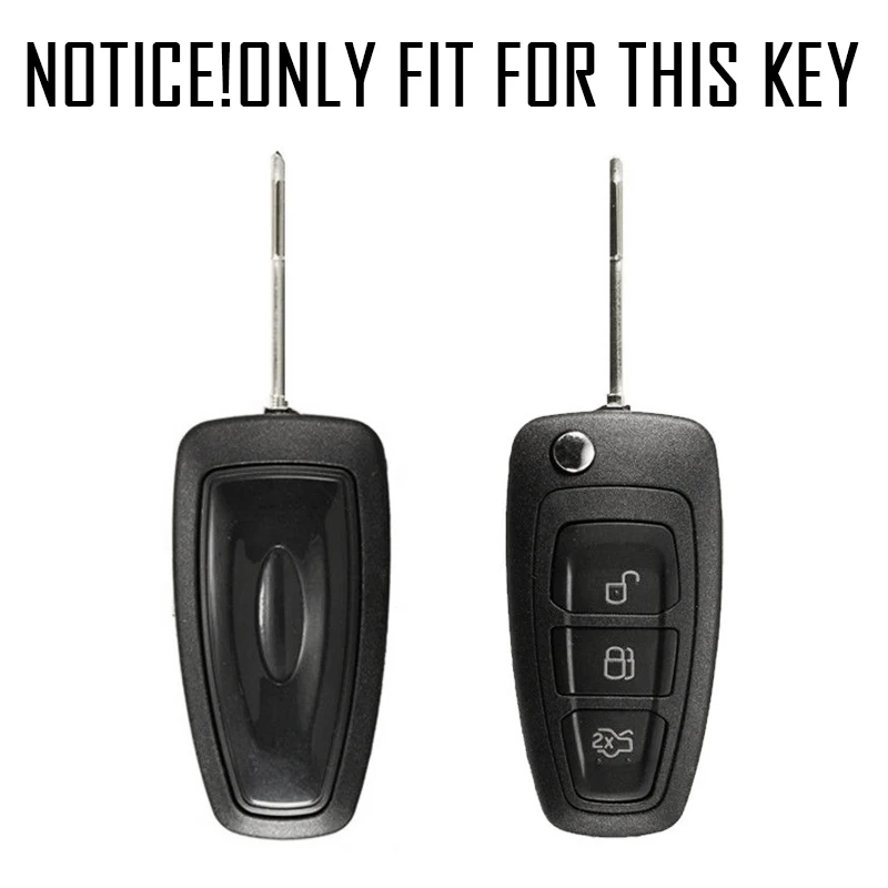 High Protective 3 Button Silicone Key Fob Shell Dedicated Car Key Case Cover For Ford Ranger C-Max S-Max Focus Galaxy