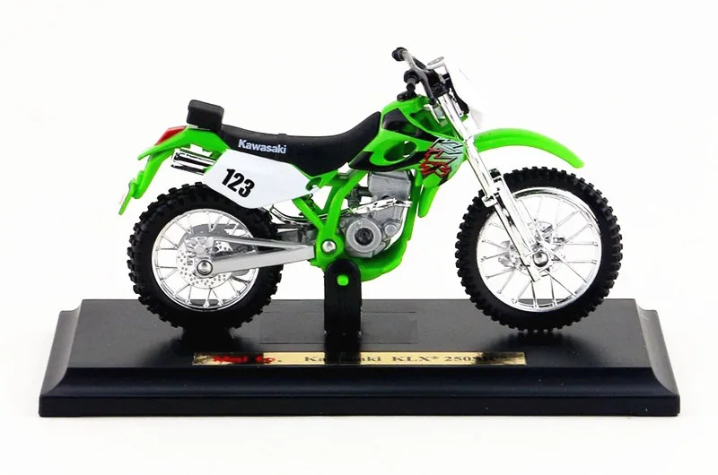 Maisto 1:18 игрушечный мотоцикл имитация мотоцикла из сплава KLX250SR модели мотоцикла детские игрушки