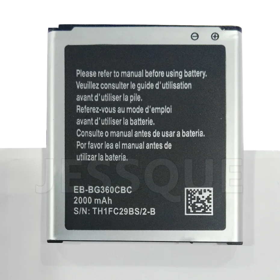 

Free Shipping 2000mAh Battery For SAMSUNG GALAXY CORE PRIME SM-G360H G360P G360T G361H G361P G361P G360HU G360G Baterrie AKKU