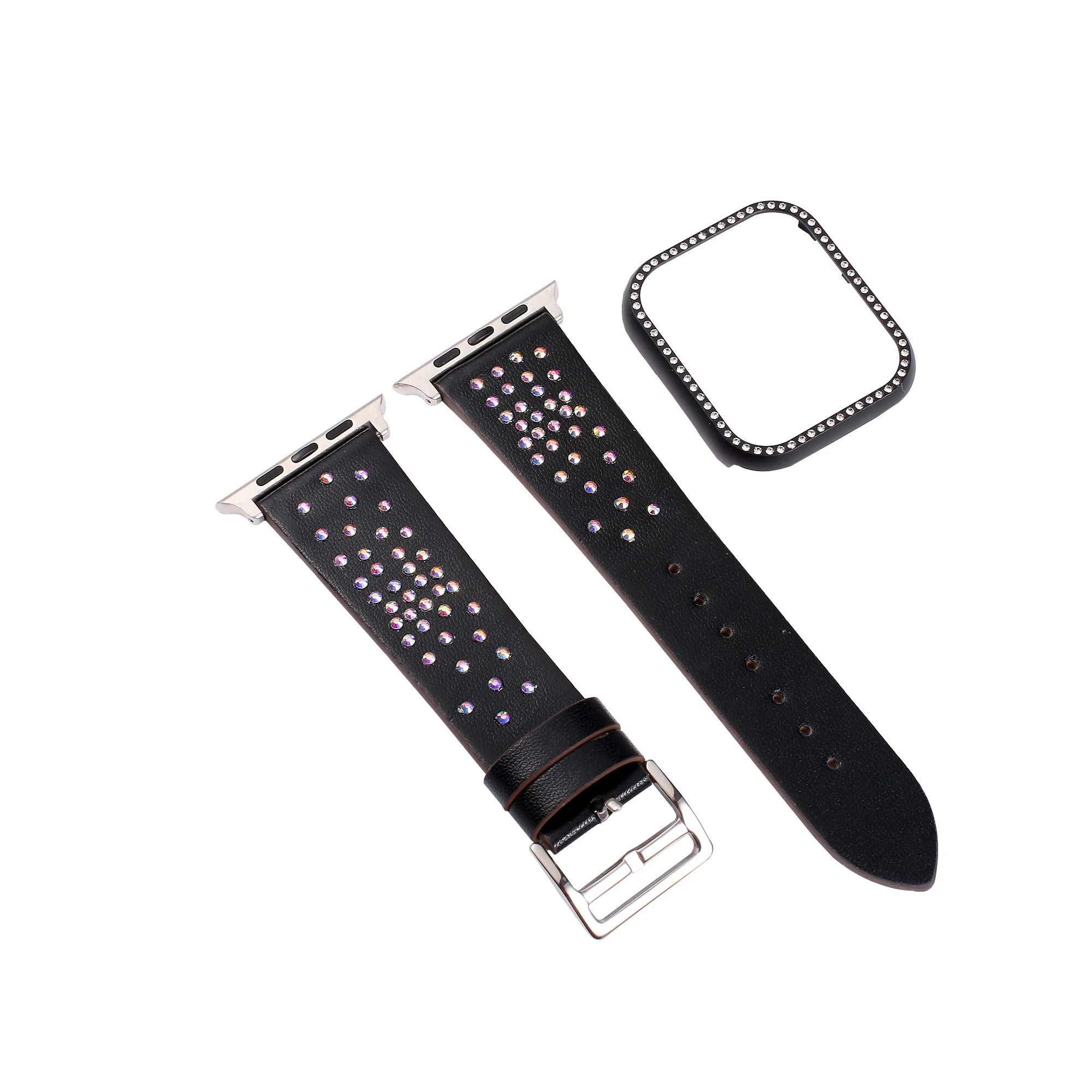 

Vintage Genuine Leather for Apple Watch Bands 38mm 40mm 42mm 44mm, Watch Accessory Strap Bracelet for iWatch Series 4/3/2/1