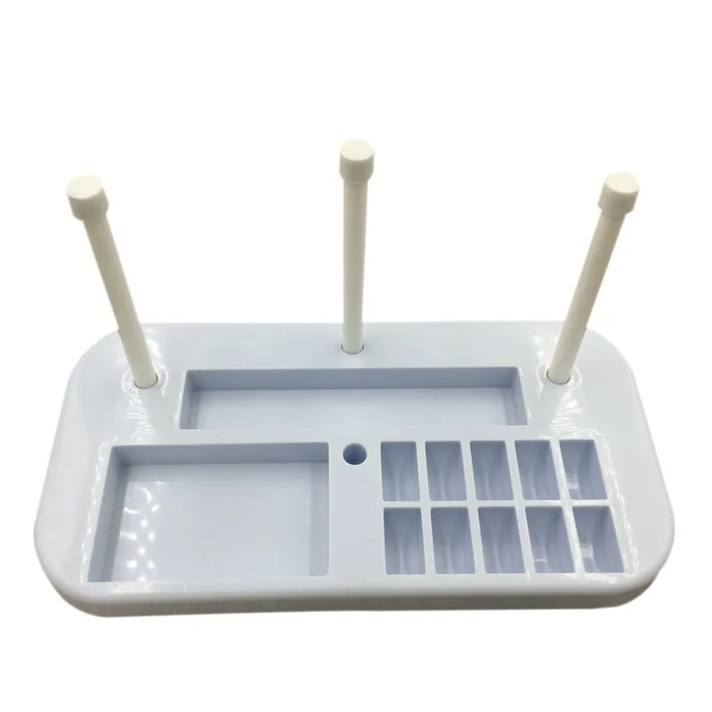 Thread 3 Spool Holder Stand Rack Sew Quilting for Home Sewing Machine Sewing Thread Organizer