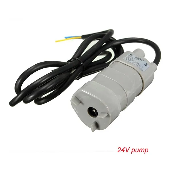 12 V-24 V DC водяной насос на солнечных батареях аквариум три провода погружной Электрический мини-насос - Цвет: 24V pump