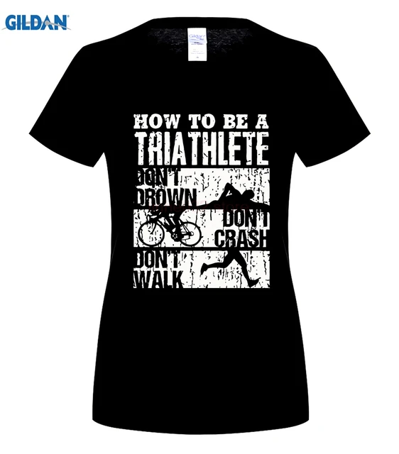 Pattern Triathlon T Shirt For Men Triathlon Funny Triathlon For The