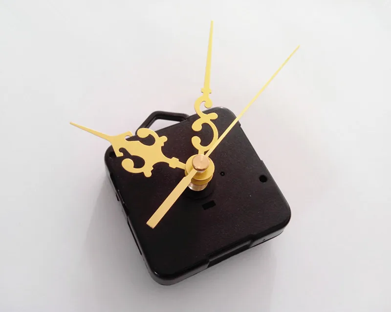 200 шт 12 мм вешалка механизм DIY настенная Замена для часов Часы с золотыми часами руки