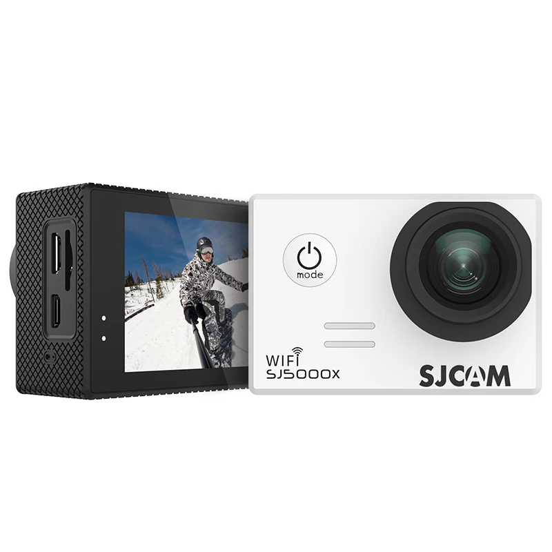 SJCAM SJ5000X Elite экшн-камера WiFi 4K 24fps 2K 30fps гироскоп стабилизатор NTK96660 Дайвинг 30m Водонепроницаемая спортивная видеокамера - Цвет: White