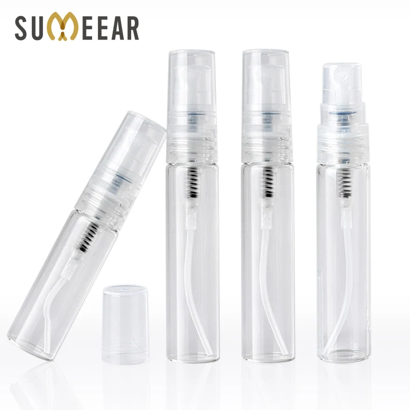 

200Pieces/Lot 5ML Mini perfume atomizer Portable spray bottle Empty perfume bottle For travel container cosmetic