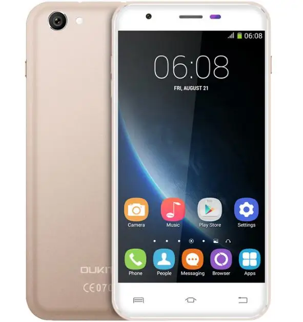 Восстановленная 5 дюймов OUKITEL U7 Pro 3g Phablet Android 1 MTK6580 четырехъядерный 1. Hz 1GB + 8GB OTA 8.0MP