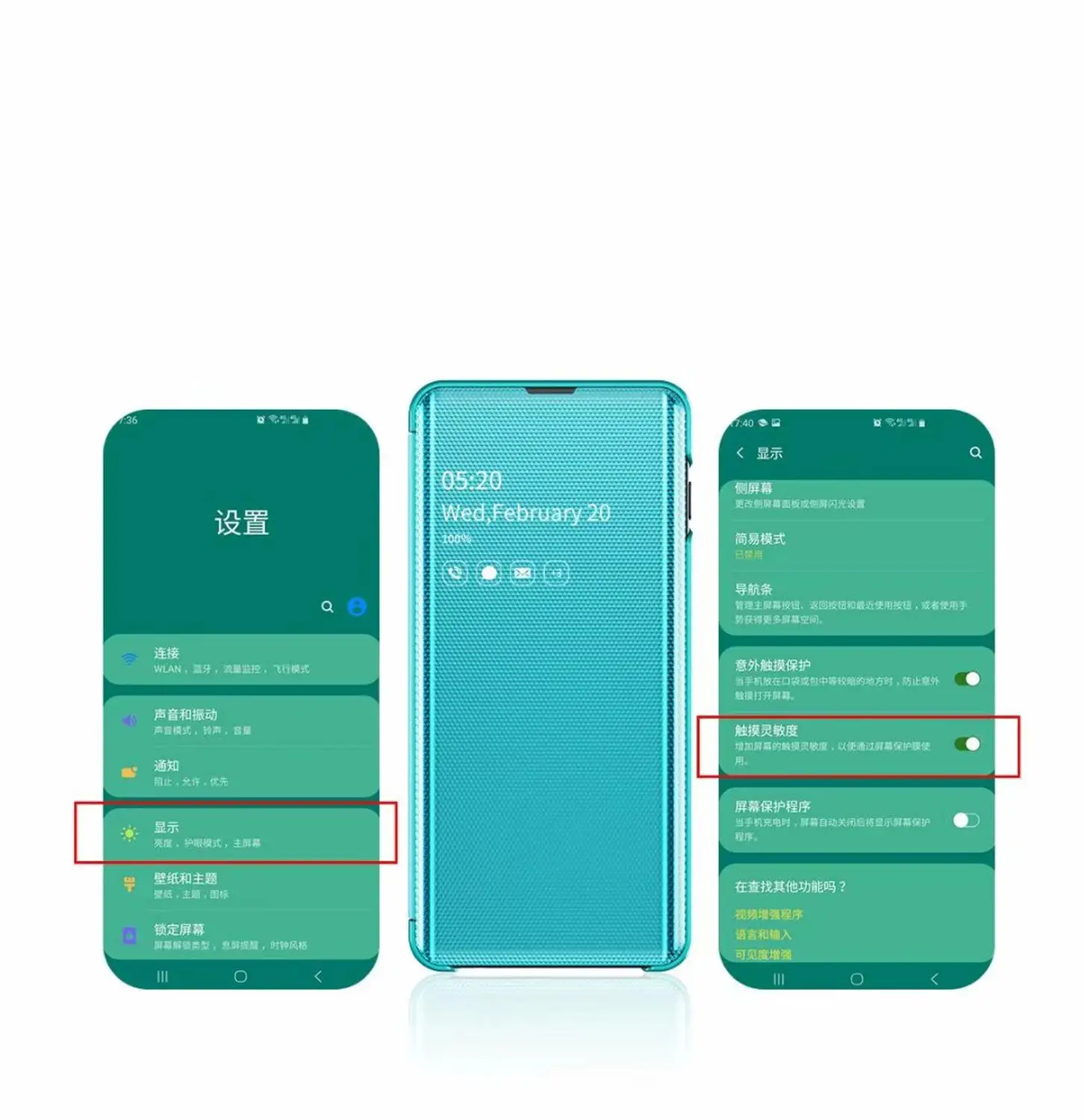 

For Samsung S10 Case New S10 Mirror case Flip Folding Bracket Back Cover For Samsung Galaxy S10