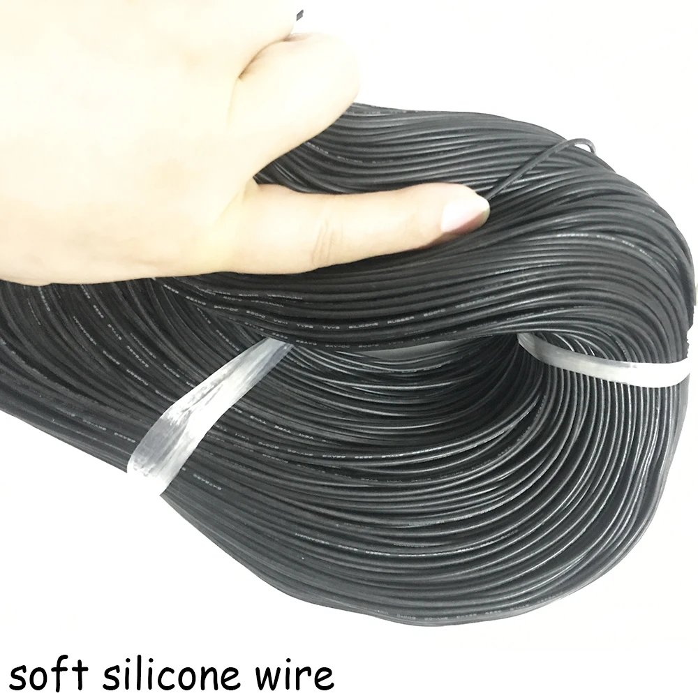 UL3239 силиконовый провод кабель из луженой меди мягкая резиновая линия OD 1,76 мм 305 м/лот устойчивость к воздействию высоких Температура Электрический провод