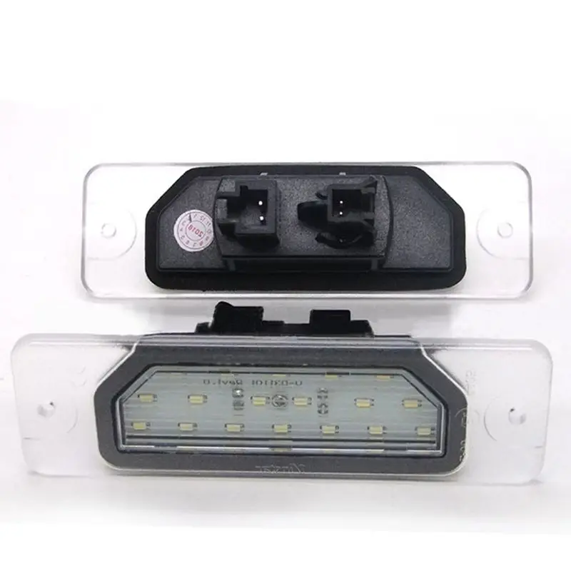 2 шт. 18SMD 4014 светодиодный автомобильный номерной знак светильник авто номерной знак лампа для Infiniti QX70 M35h M37 M56 FX35 FX45