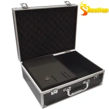 Алюминий татуировки коробка случай татуировки Интимные аксессуары товары постоянные Макияж аксессуары между сторонами maquina де tatuar