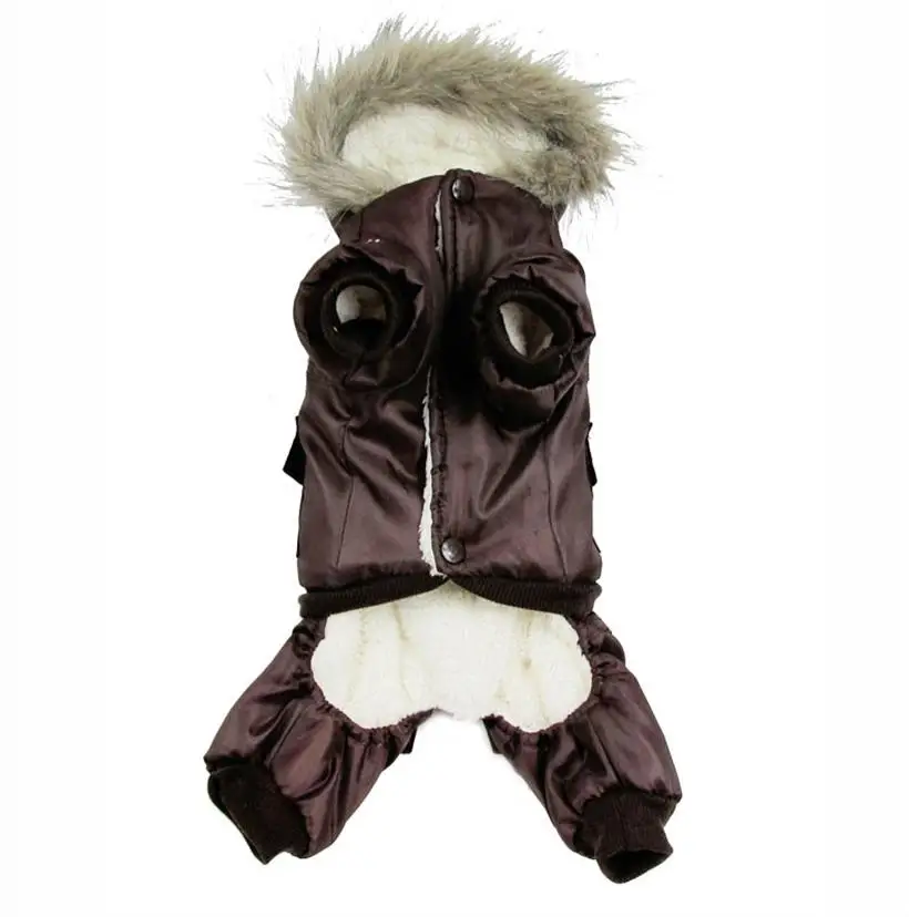 Коричневого цвета, Новое поступление, Толстая теплая зимняя куртка для собаки, почтой Китая, 2013 новая одежда для собак