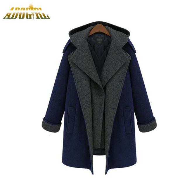 Abrigado Invierno Para Lana Abrigo Mujer De Acolchado ax4RzqgwE