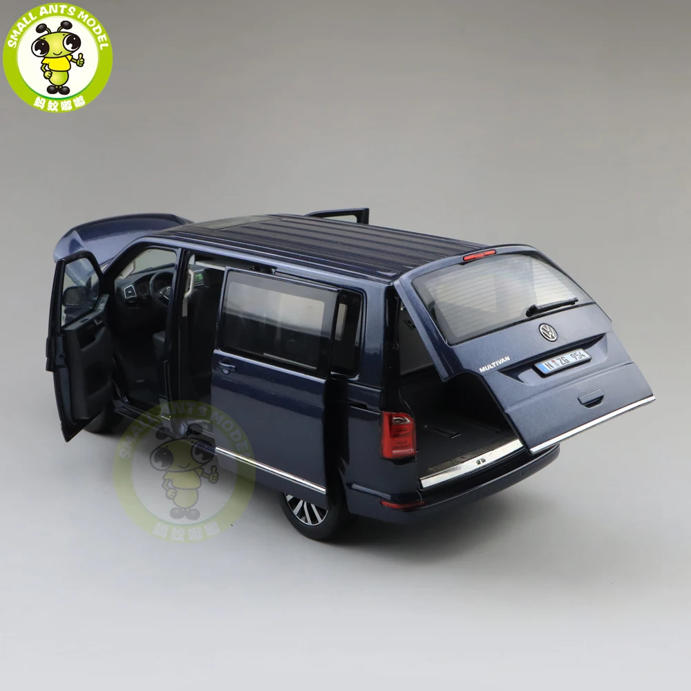 1/18 NZG Multivan T6 Diecast Model Car Bus MPV Boy Girl Gifts Collection Hobby