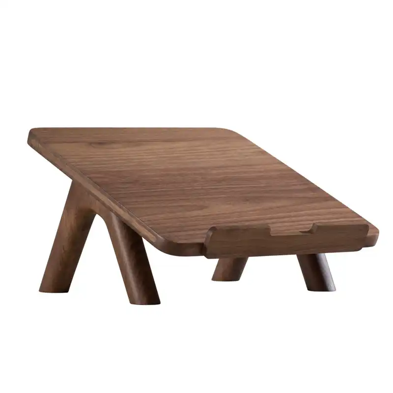 Laptop Wood Stand Ergonomics Design Notebook Riser Desktop Holder