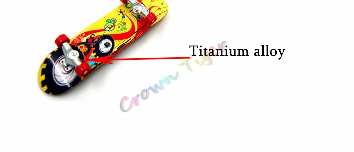 Профессиональный Скейтборд из сплава с принтом, мини-скейтборд для пальцев, скейтборд для детей, подарок для детей