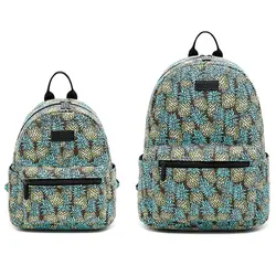 Для женщин Ананас ноутбук рюкзак для девочек-подростков рюкзак школьный рюкзак мешок большой Ёмкость женские рюкзаки студент
