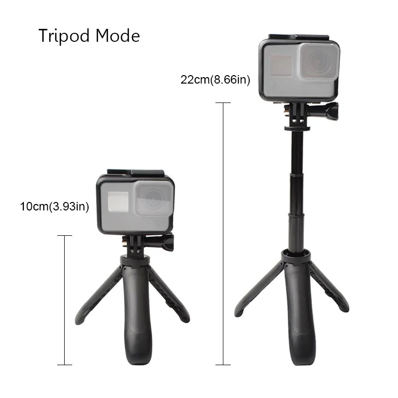 Мини селфи палка штатив выдвижной монопод крепление для GoPro Hero 7 6 5 4 3 + SJ4000 Xiaomi YI 4K