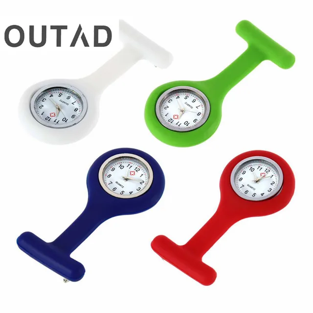 1Pcs woman Pendant clock chain pocket Nurses Pocket watch Mini Portable Silicone 1Pcs woman Pendant clock chain pocket Nurses Pocket watch Mini Portable Silicone