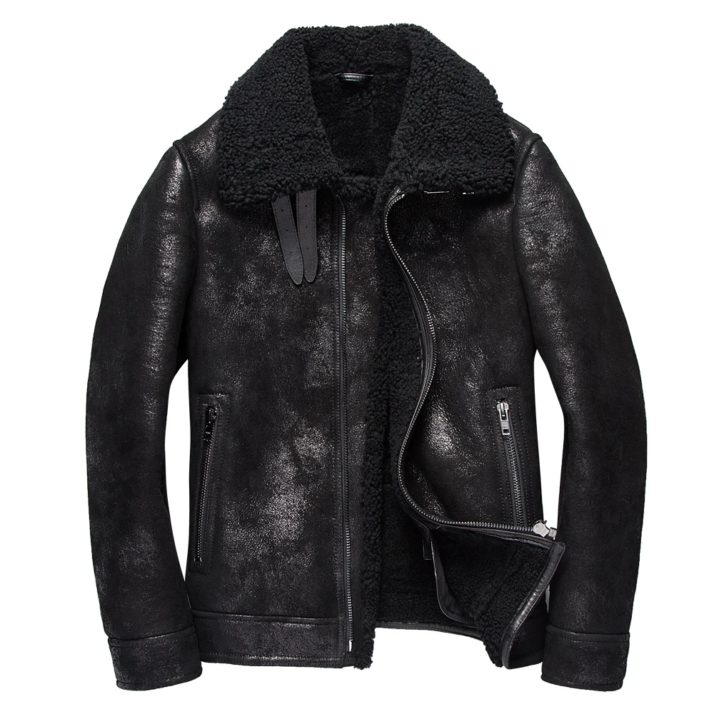 Зимняя Куртка Из Овчины Мужская Купить