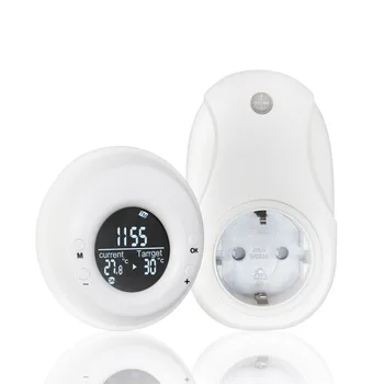 

RF Wireless Thermostat Room Temperature Controller Heating and Cooling Function Each Day Programmable