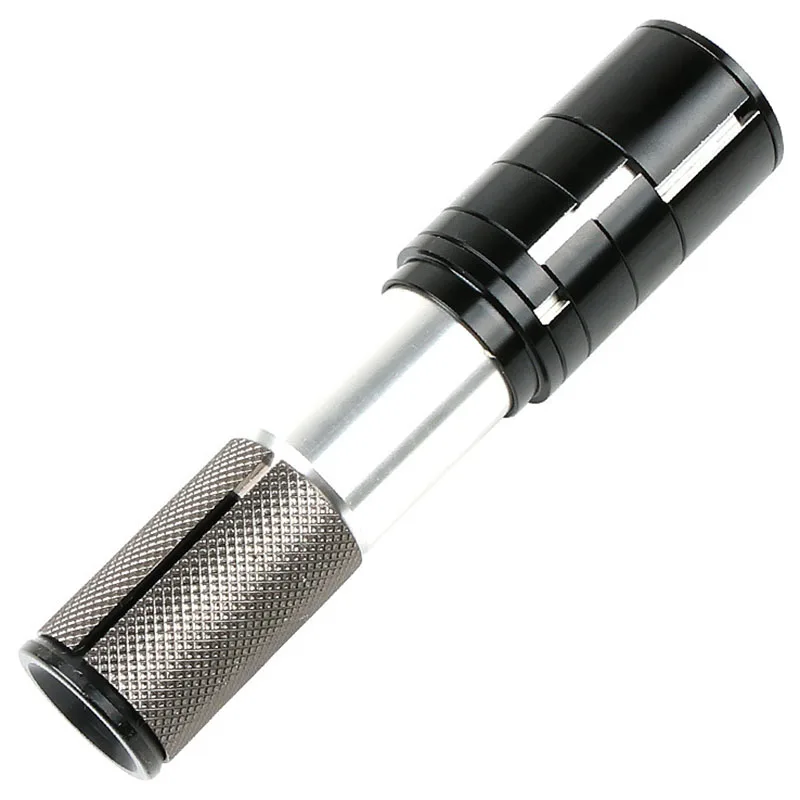 Black and silver Велосипедный руль, подъемная головка, удлинитель трубки, передняя вилка, увеличение высоты, 28,6 мм, удлинение переднего конца - Цвет: Black and silver