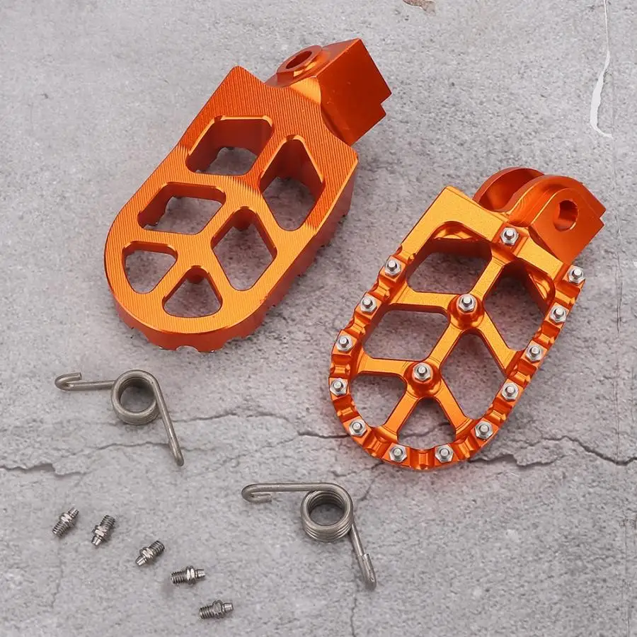 CNC подножки опоры для ног подножки педали подходит для KTM SX SX-F XC EXC xcw SXS MXC 1998- аксессуары для мотоциклов