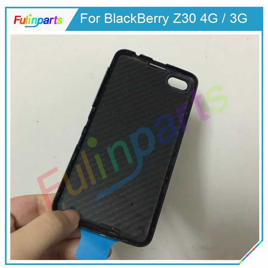 Для BlackBerry Z30 3G/4G задняя крышка батареи дверь Корпус чехол Запасные части черный с