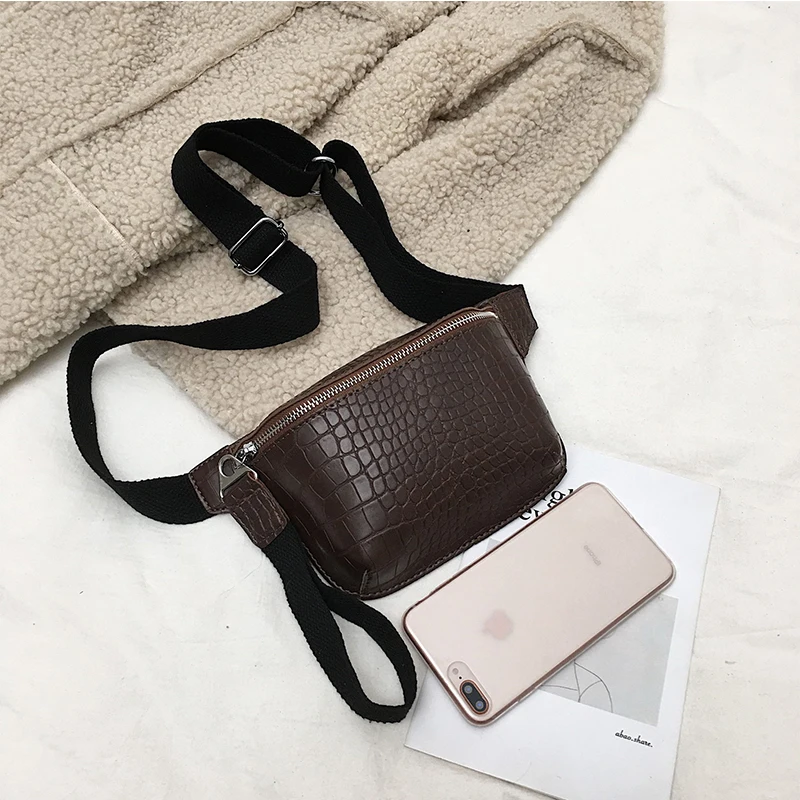  DAUNAVIA Women bag crocodile multicolor messenger chest bag clutch female Pu leather handbag cross  - 32996620247