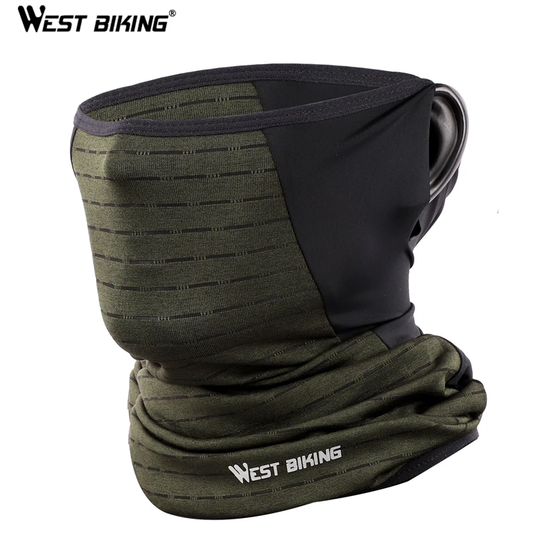 

WEST BIKING Bike Face Mask Neck Gaiter Multifunctional Riding Scarf Half Masks Headband Bandana for Hiking Cycling Face Mask