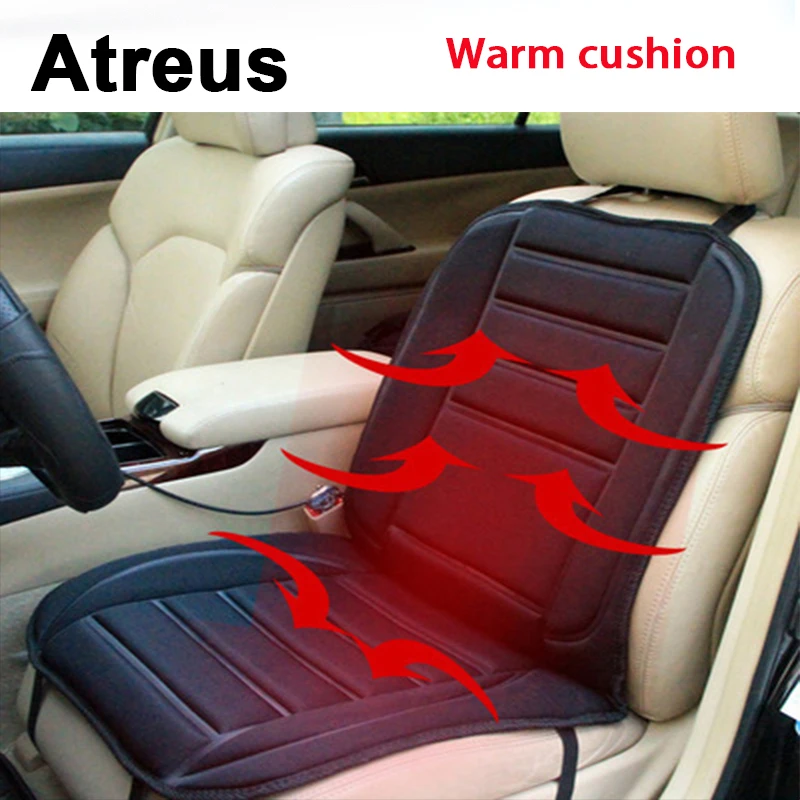 Чехлы на сиденья автомобиля Atreus теплый зимний нагревательный ремень для Nissan qashqai
