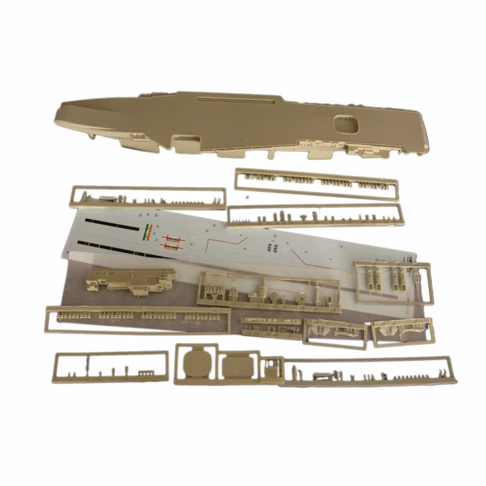 

OHS Orange Hobby N07009480 1/700 INS Aircraft Carrier Viraat R22 Assembly Scale Military Ship Model Building Kits oh