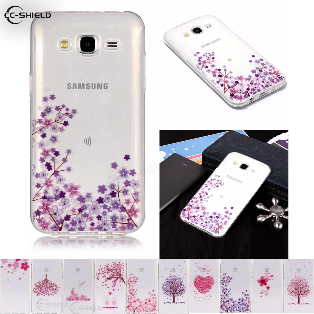 Мягкий ТПУ чехол для Samsung Galaxy J7 Neo 2017 J701 J701F/DS телефона с рисунком SM-J701 SM-J701F/DS SM-J701M