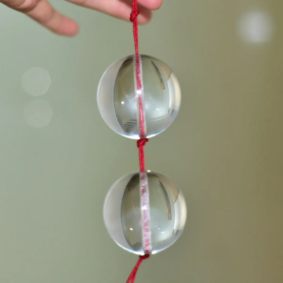 glass anal beads  (6)
