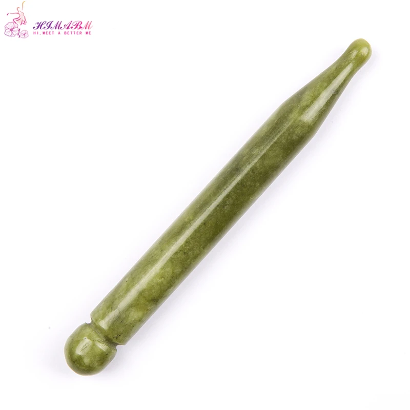 HIMABM Natural jade massage stick massage wands for Chinese medicine acupuncture promote blood circulation Wrinkle reduction HIMABM Natural jade massage stick massage wands for Chinese medicine acupuncture promote blood circulation Wrinkle reduction