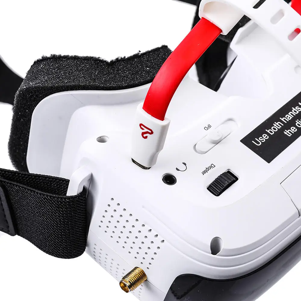 TOPSKY Prime1S 5,8G 48CH 2,4 дюймов FPV очки многоразовый приемник встроенный аккумулятор DVR для радиоуправляемого дрона