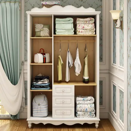 Us 2759 99 8 Off Wardrobe Bedroom Furniture Home Furniture Wood Storage Cabinet Clothes Rack Assembly Closet 176 59 226cm Minimalist Modern New In