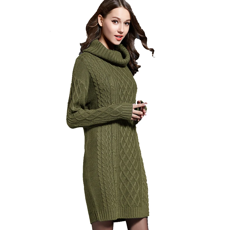 2019 Autumn Winter New Fashion Turtleneck Women Sweater Multi-Size Multi-Color Slim Temperament Women's Warmly Clothing | Женская