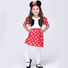 HALLOWEEN CHILDRENS KIDS GIRLS CHILD MICKEY MOUSE FANCY DRESS COSTUME SKIRT TV FILM 3 8