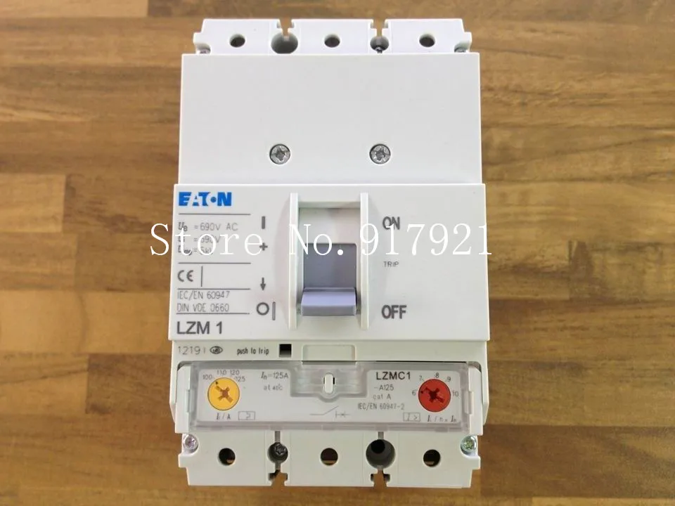 

[ZOB] Muller MOELLER - LZMC1-A125 circuit breaker 3P125A adjustable 100-125A original