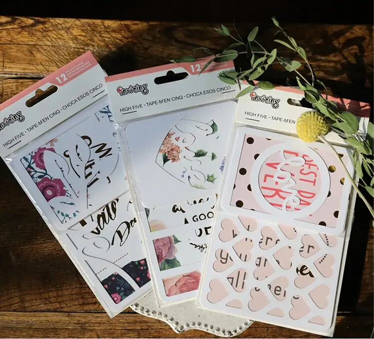 

Hollow card series Stickers Scrapbooking Happy Planner/Card Making/Journaling Project C151
