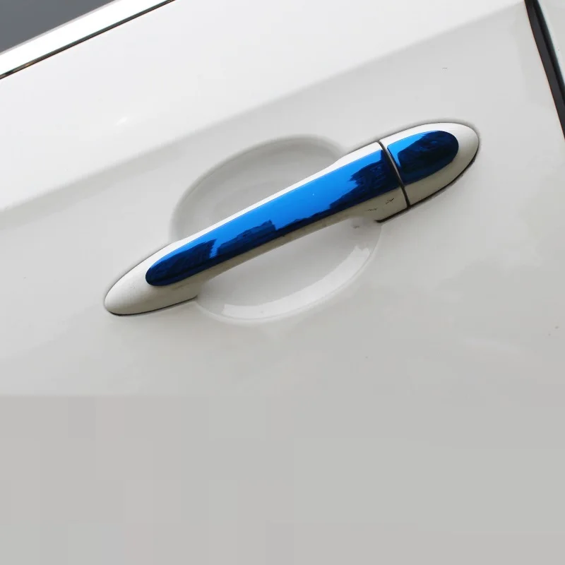 

Car Modified Chromium Automovil Door Handle Exterior Dashing Accessory Sticker Strip Covers 15 16 17 18 19 FOR Buick Excelle GT