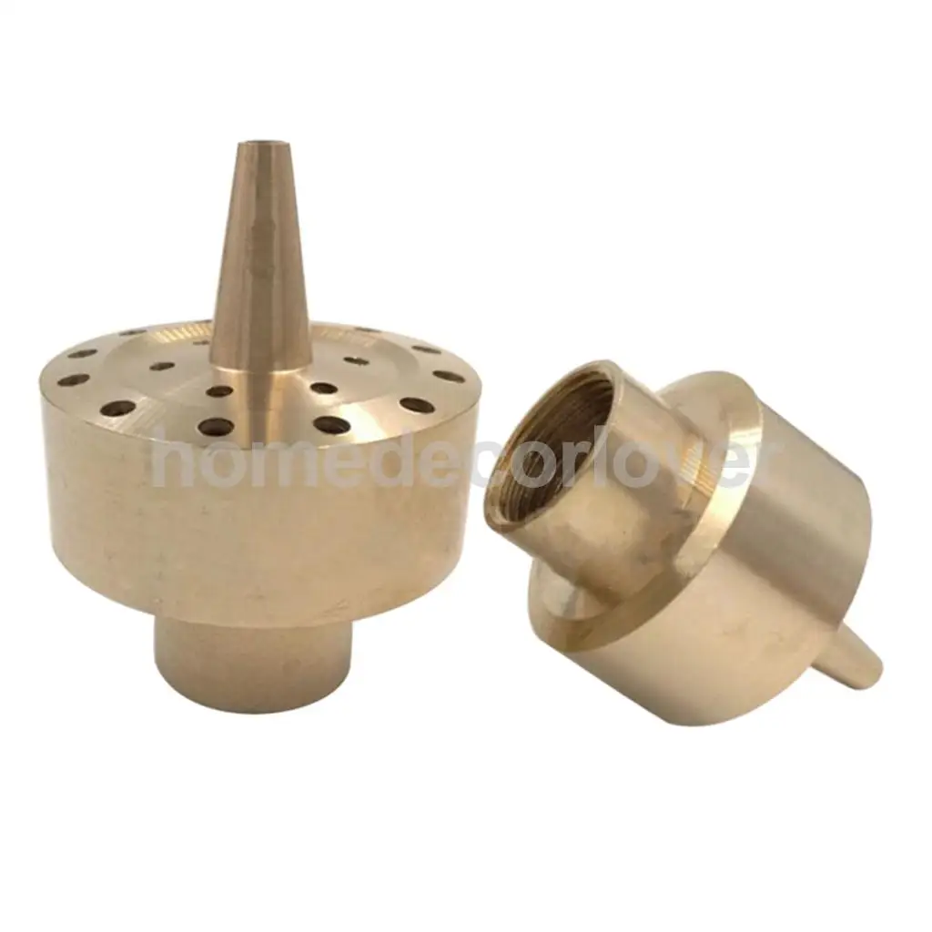 Brass Garden Column Fountain Nozzle Sprinkler Sprink Spray Pond 1/2'' 3/4'' 1''