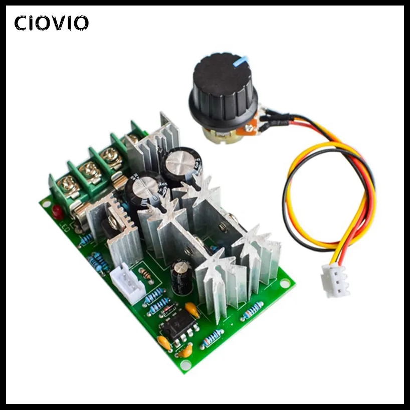 

2 шт., регулятор скорости двигателя, 10-60 в